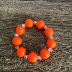 Vtg Neon Stretchy  Bracelet